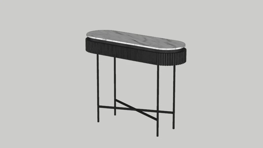 Console table top table marmer