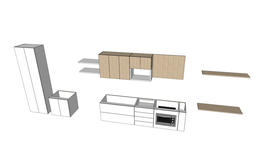 MOVEIS DE COZINHA E AREA DE SERVIÇO