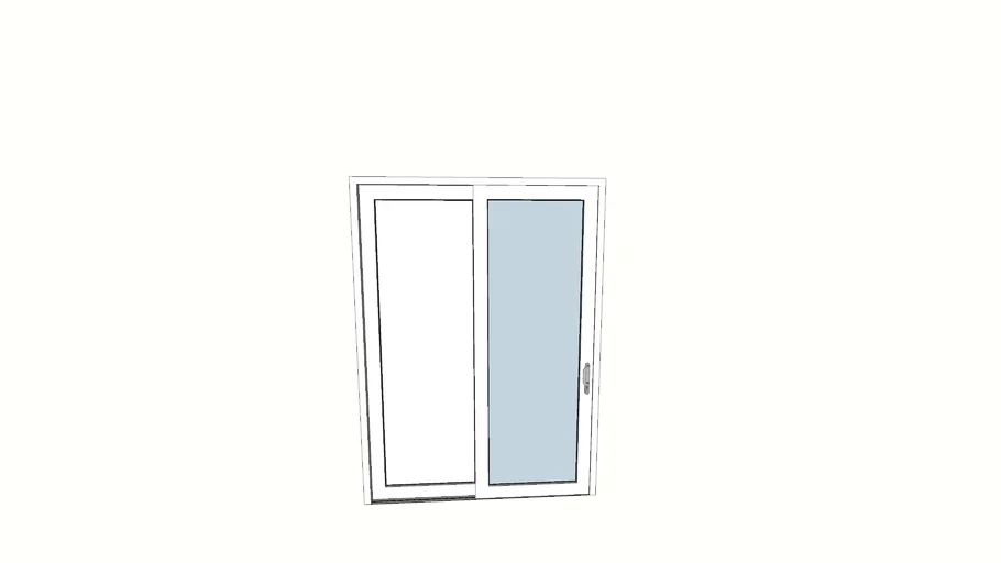 1.80x2.45m 2-panel Sliding Door