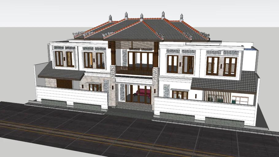 rumah bali - riyal