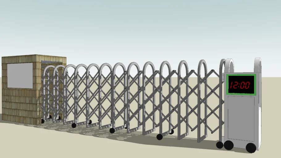Automatic gate _ Cửa xếp
