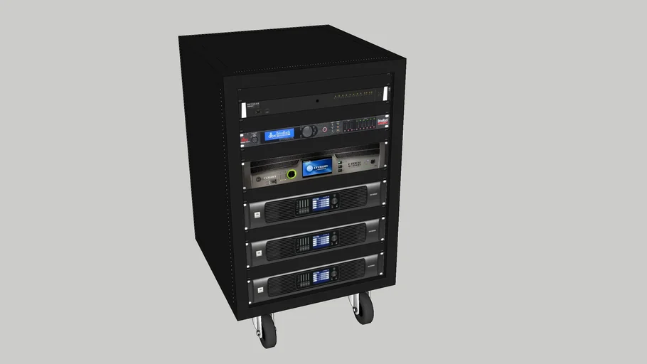 Rack 16U | 3D Warehouse