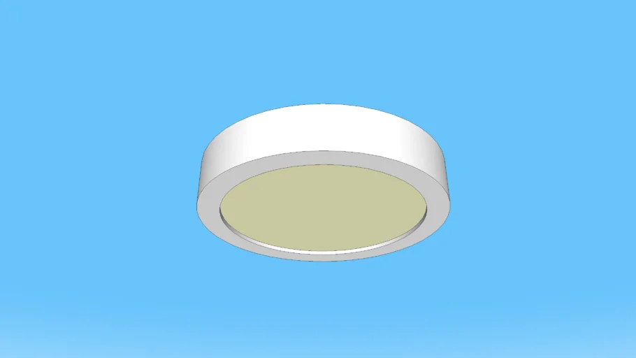 Luminaria LED de sobreponer en techo 01 / Ceiling LED light