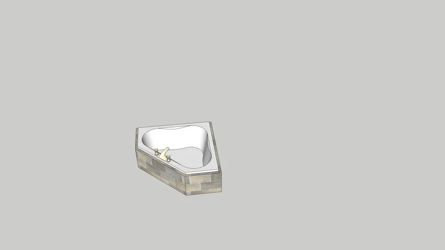 Jacuzzi Espree 6060 Corner Tub