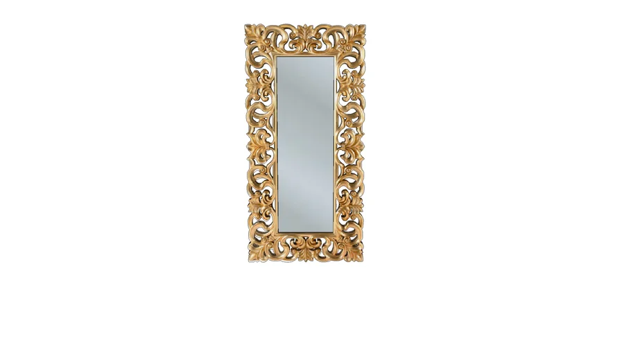 73582 Mirror Italian Baroque Gold 180x90