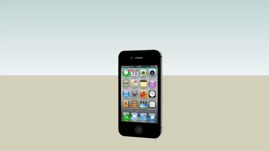 iPhone 4s Black.