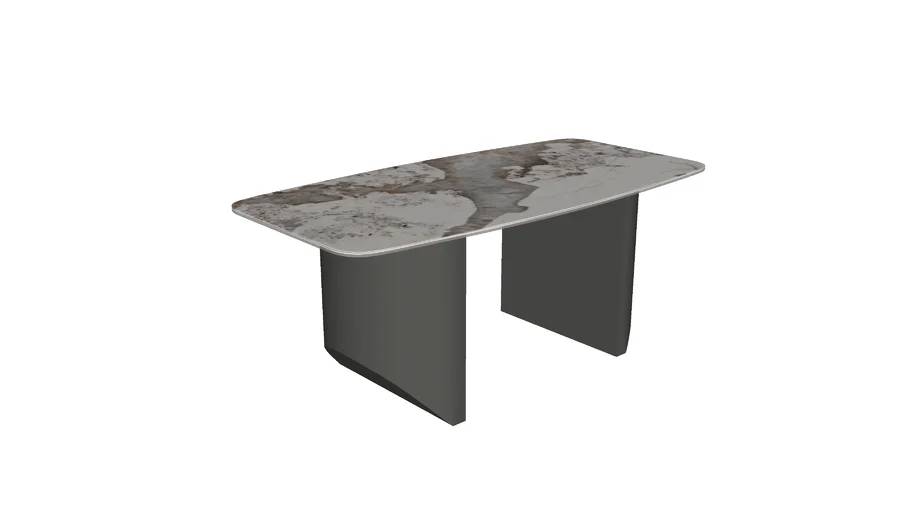 Minotti Wedge dining table