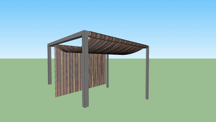 modern pergola cover