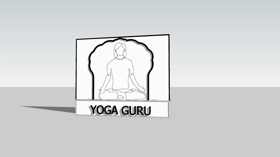 PAINTING OF YOGA