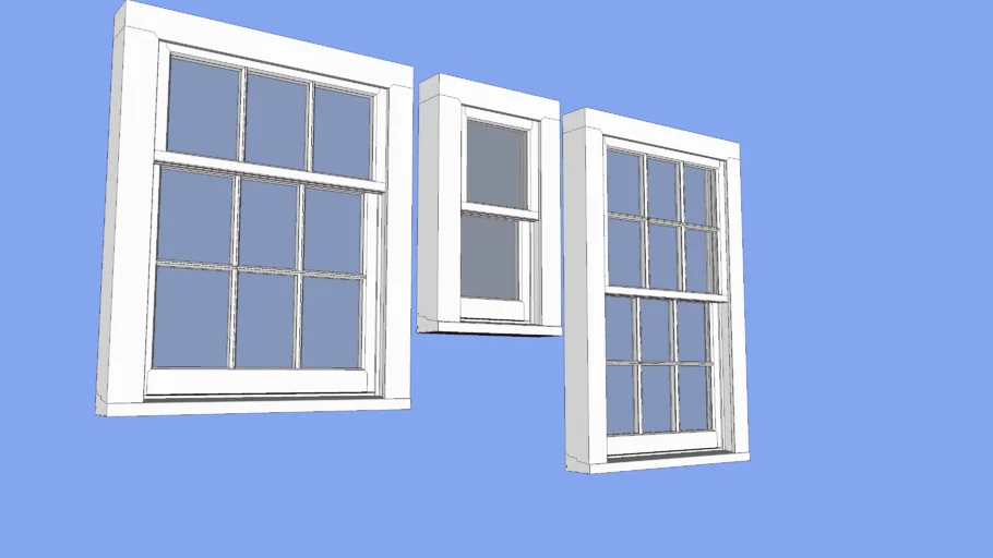 Sliding Sash Window | 3D Warehouse