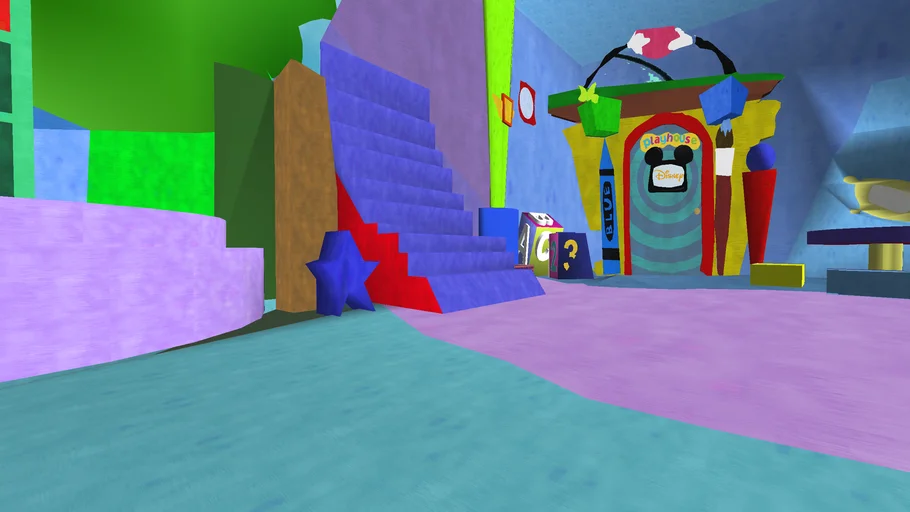 Playhouse Disney The New Entry Room 1999 2000