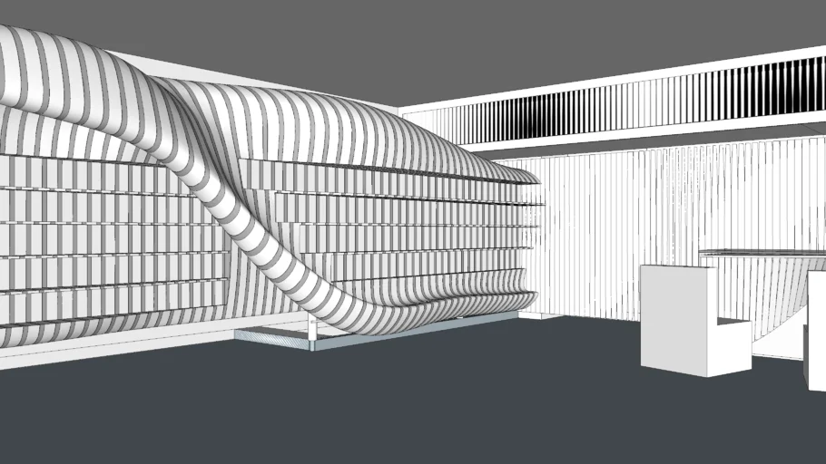 Pastry shop architecture Parametric Design