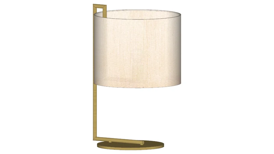 Abajur Charlotte - Dourado
