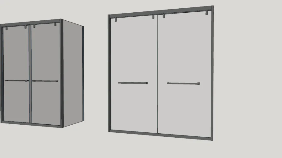 shower screen Sliding glass door