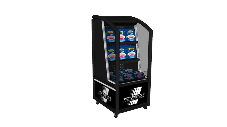 VSV070 -SEMI -VERTICAL MULTIDECK DISPLAY CABINET