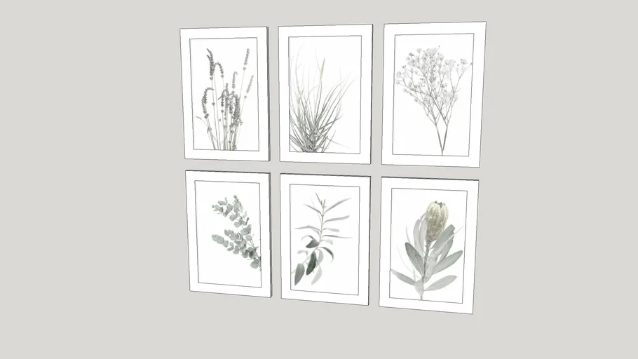Soft Botanical Wall Art