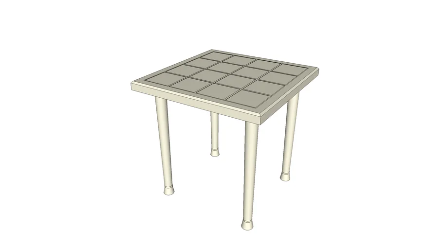 Plastic table