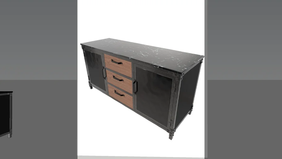 mueble gabetero rustico moderno