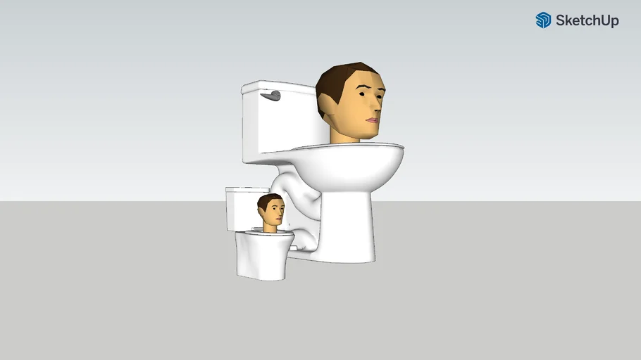 Large Skibidi Toilet