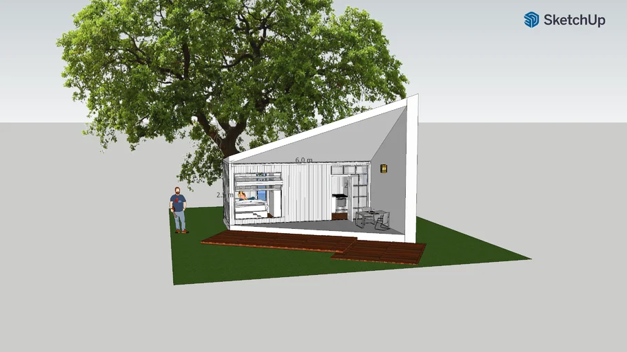 container cabin | 3D Warehouse