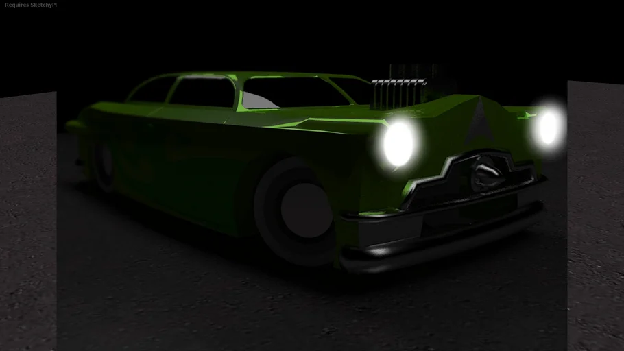 Pimped Chevrolet Shoebox.