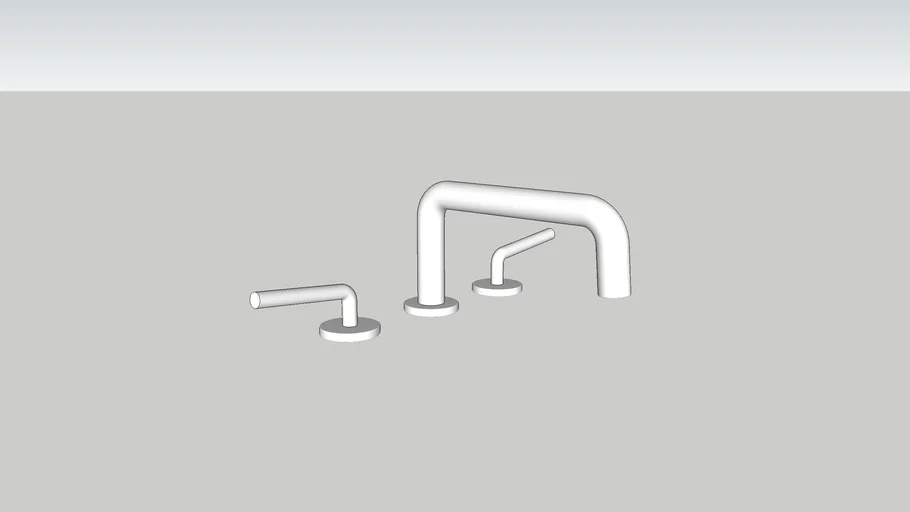 Signature Hardware Ruscello Widespread Bathroom Faucet