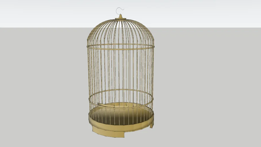 Bamboo Birdcage