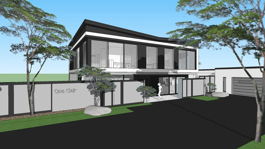 The villa