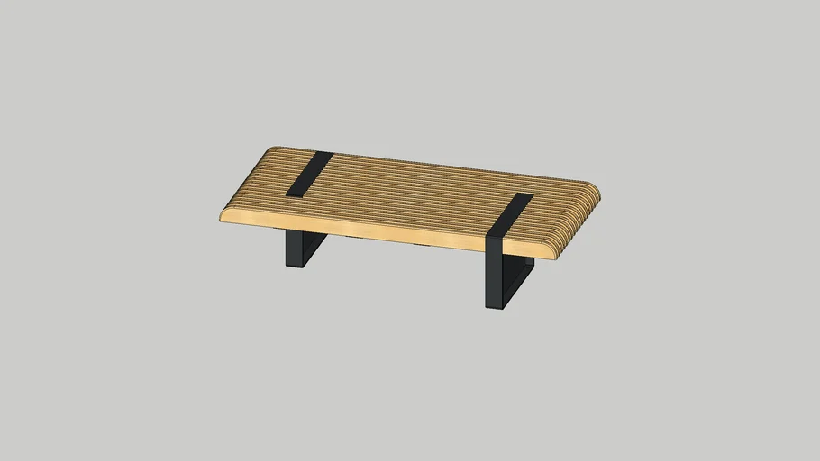 Synonym Bench backless - Decona