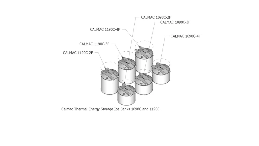 Calmac Thermal Energy Storage Ice Banks 1098C and 1190C | 3D Warehouse
