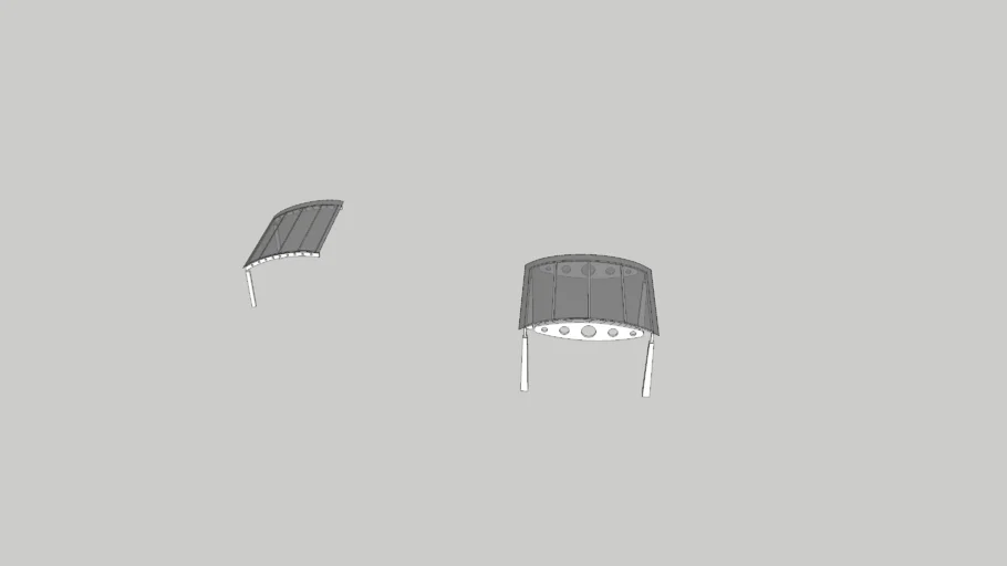 Pensilina Tettoia per Porta e Ingresso,Tenda da Veranda Tenda da Sole