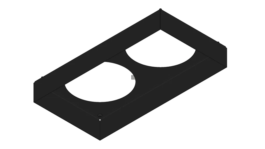 GRID IN TRIMLESS 2 HP FRAME