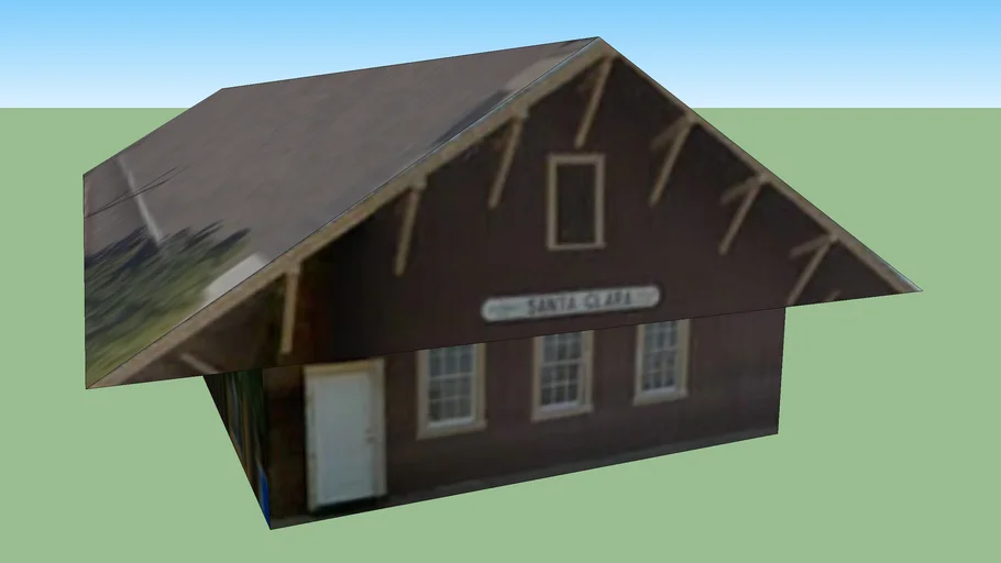 Railroad Depot Santa Clara, CA, USA