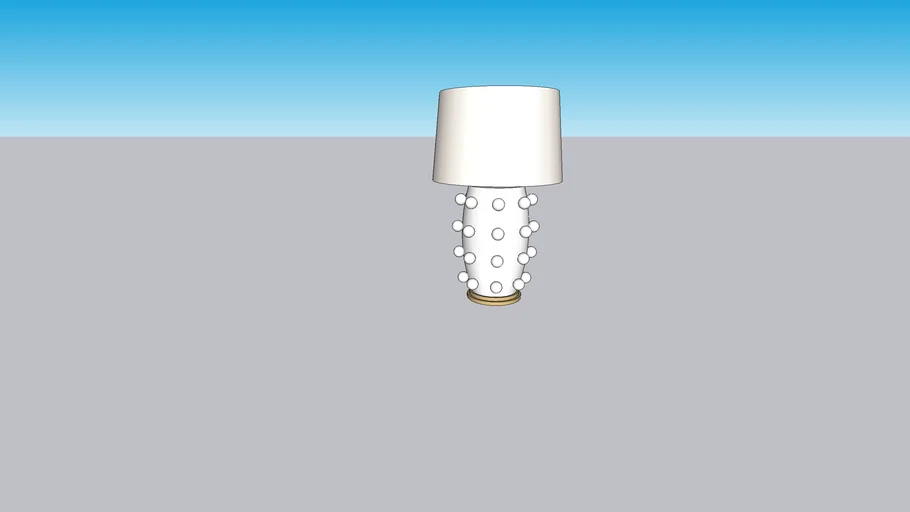 Visual Comfort Kelly Wearstler Casual Linden Table Lamp In Plaster White