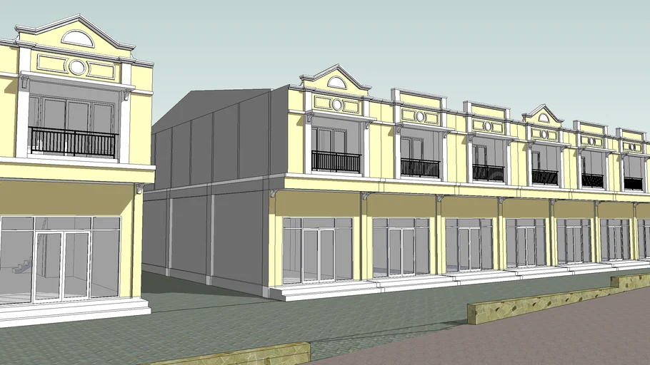 Ruko di Jambi | 3D Warehouse