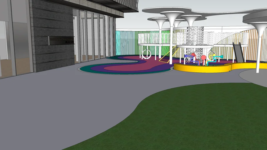Recreation Area for Children, Landscape design