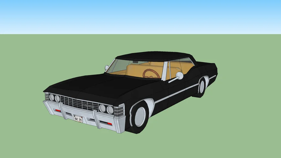 67 Chevrolet Impala from Supernatural