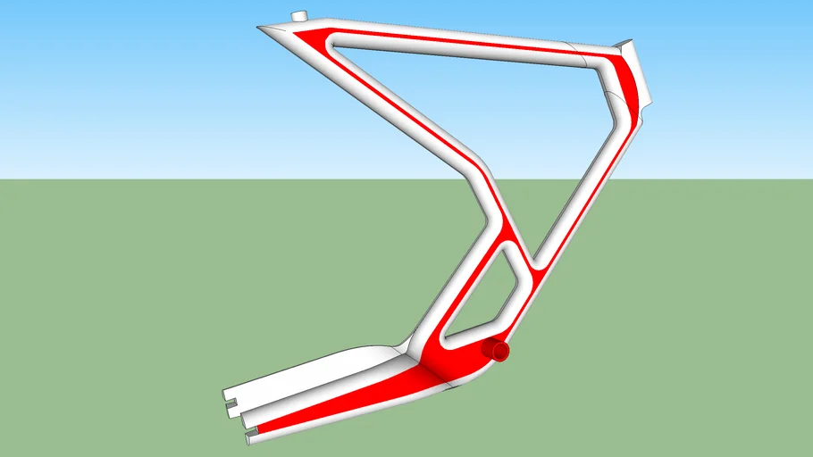 Hi Tech Bicycle Frame