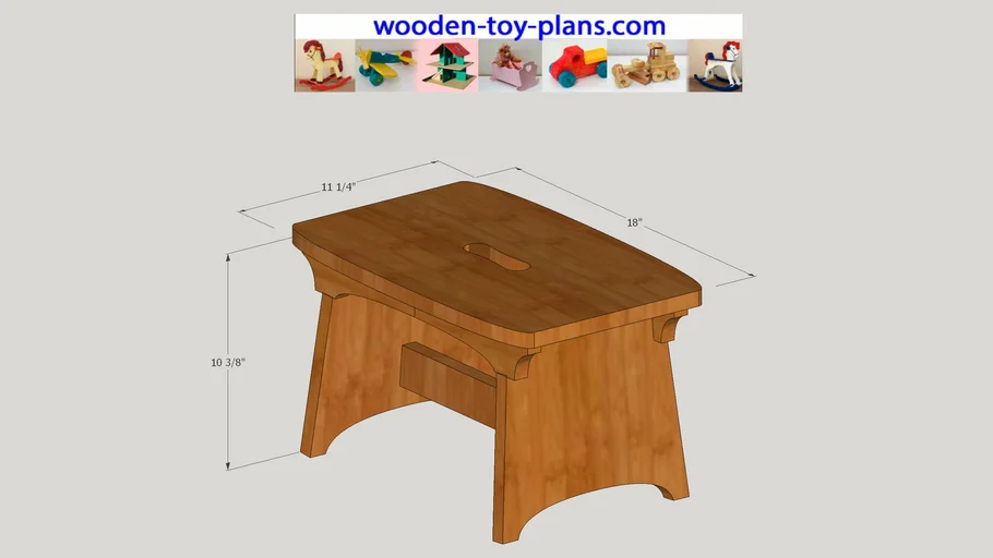 Foot stool 1 | 3D Warehouse