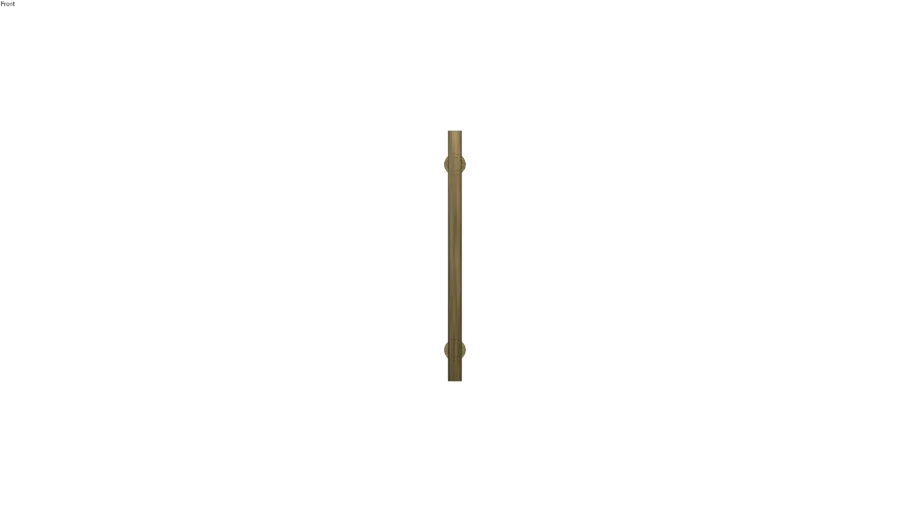 Brass cabinet handle
