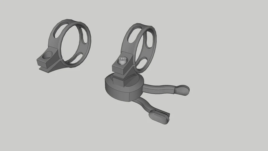 Handlebar adapter plus gear shifter