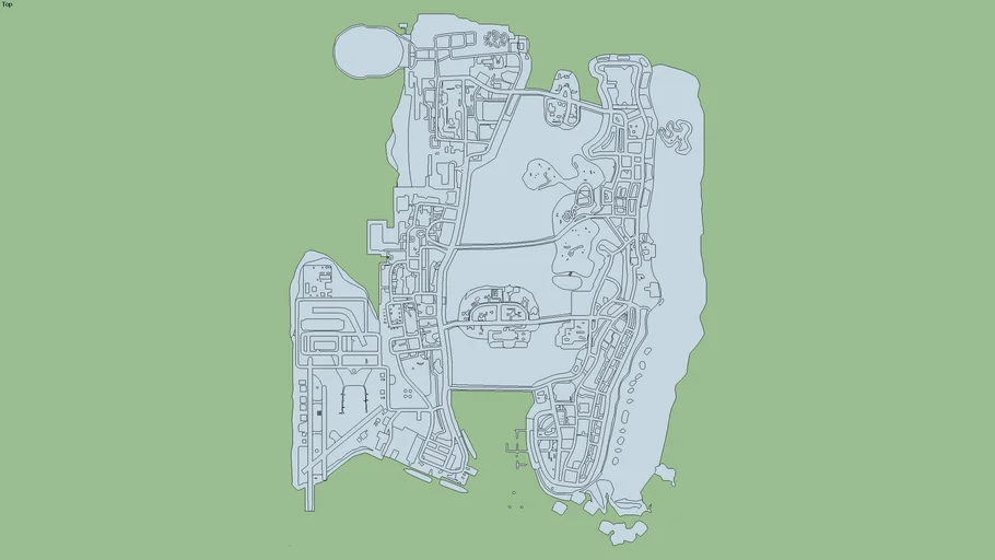 GTA Vice City Mapa