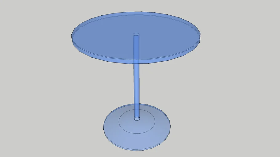 round table glassmade