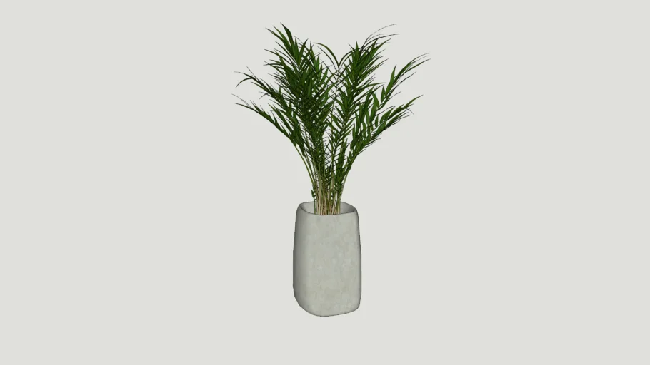 MACETERO VONDOM CON PALMERA