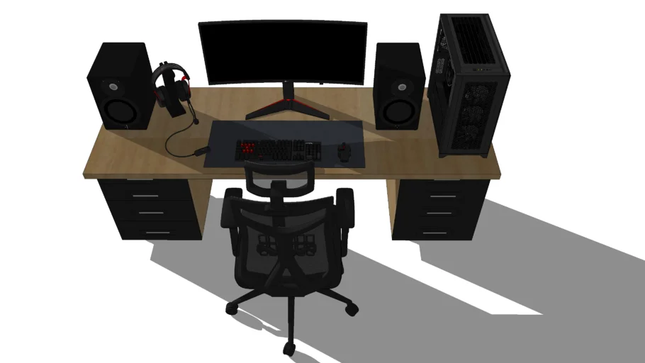 SETUP GAMER BLASTER | 3D Warehouse