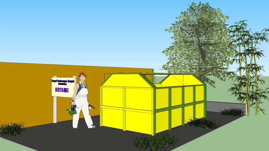 Kontainer Sampah Sanggeng, Manokwari