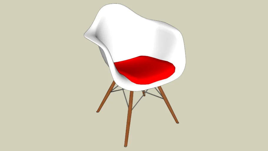 Eames Plastic Armchair, Vitra