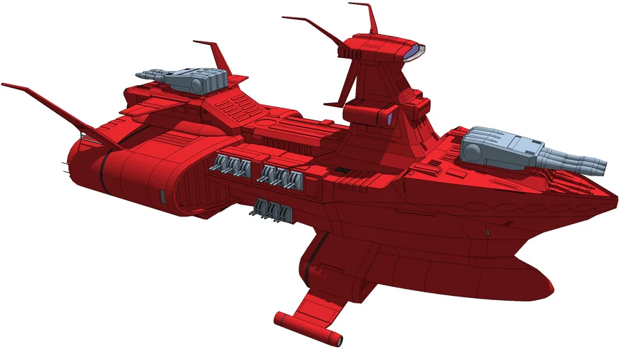 チベ級重巡洋艦 | 3D Warehouse