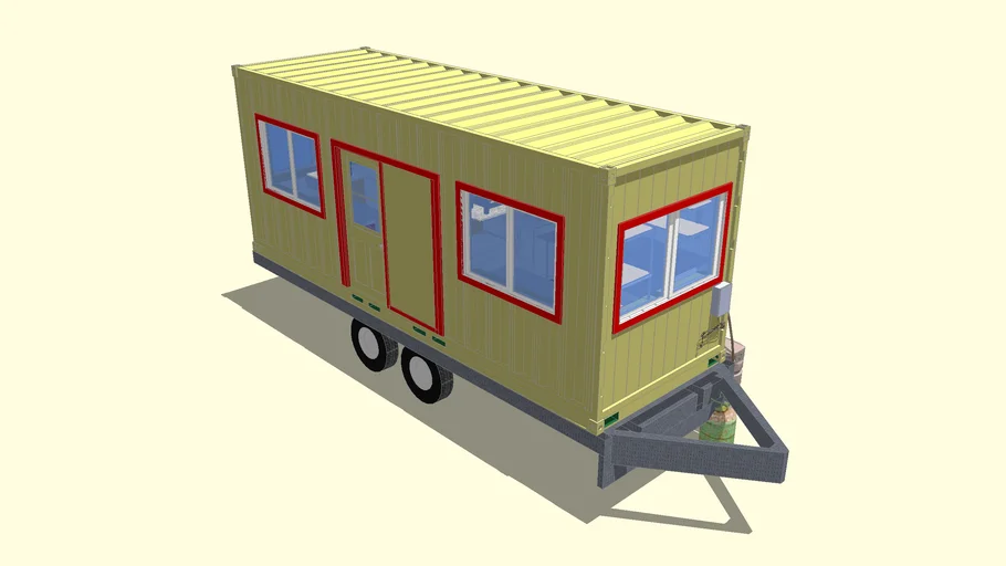 Container Catering Trailer