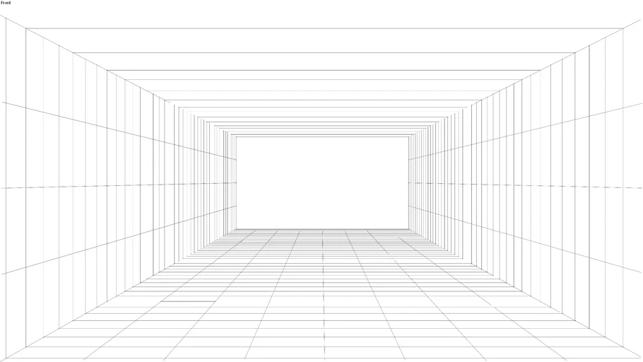 1 Point Perspective Grid